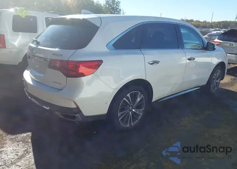 2020 Acura Mdx Technology Package from USA, damaged, VIN 5J8YD4H55LL040884